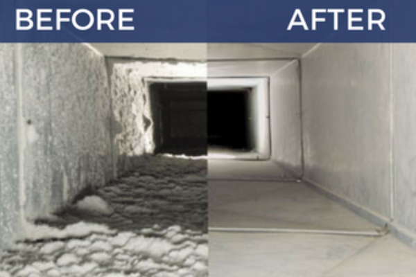 ozark air duct cleaning before after